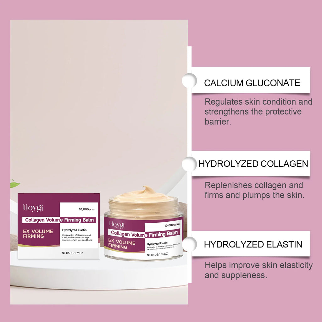 Calcium Collagen Firming Face Cream Skin Tightening Hydration Smooth Texture Lifting & Elasticity Face Cream for Sagging Skin Oasis Select