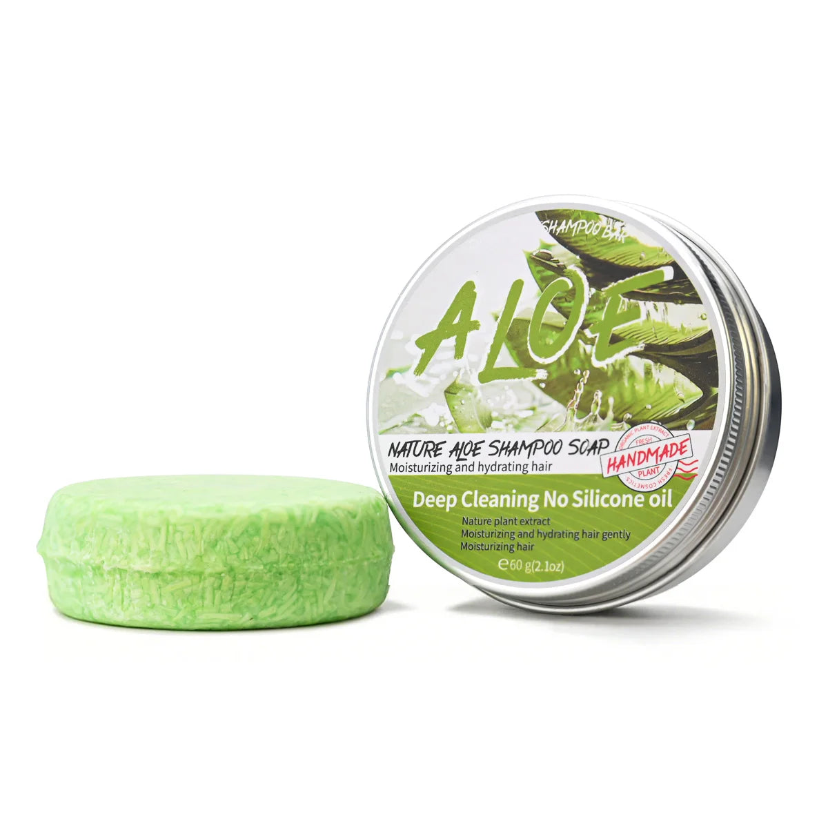 Aloe Vera Solid Shampoo Bar – Oil Control & Scalp Care