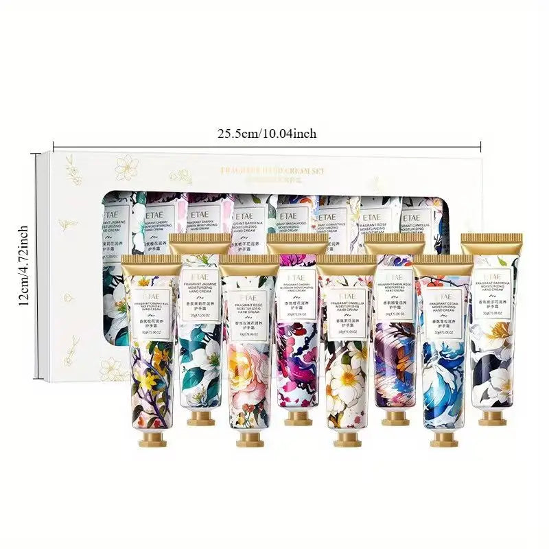 Fragrant hand cream set, moisturizing and moisturizing, 24H moisturizing, Christmas gift for friends, Christmas gift for husband Oasis Select
