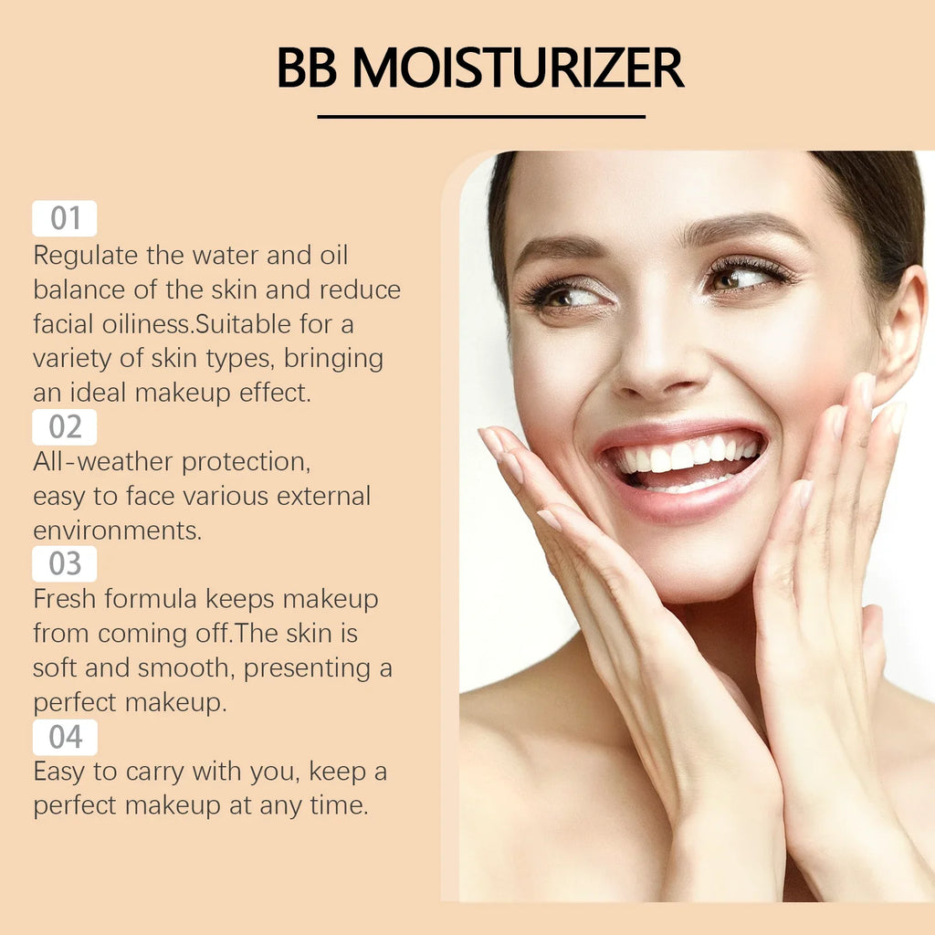 Hoygi BB Cream – SPF Moisturizing Foundation & Concealer BB & CC Cream Oasis Select
