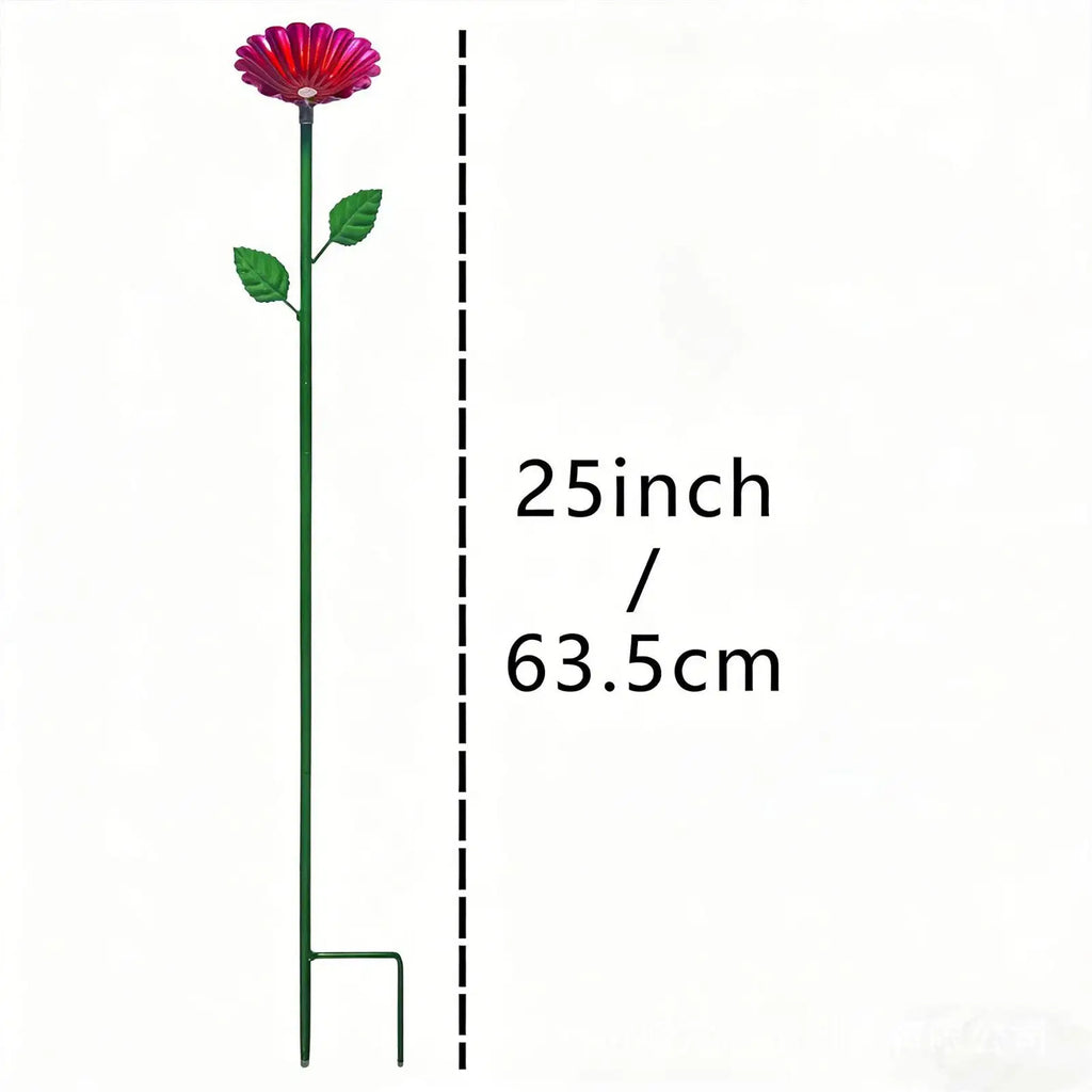 4Pcs Bee Water Feeder For Outdoor, Bird Feeder Freestanding Birdbath for Yard Patio Outdoors Garden Iron Pedestal Stake Oasis Select