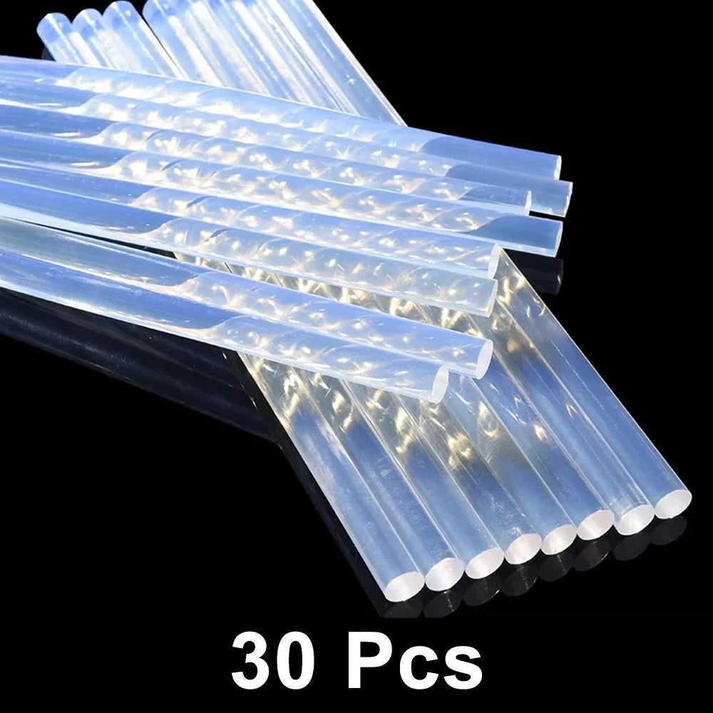 20W Hot Melt Glue Gun DIY Mini Household Industrial Guns Heat Temperature Thermo EU Electric Repair Tool Use 7mm Glue Sticks Oasis Select 30 PCS Glue Sticks 20W EU