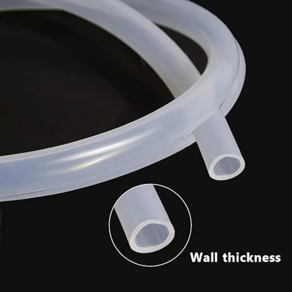 1 Set Universal Food Grade Inlet Pipe Water Dispenser Accessories Silicone Tube 6mm x 9mm Water Pipe Soft Automatic Suction Hose Oasis Select
