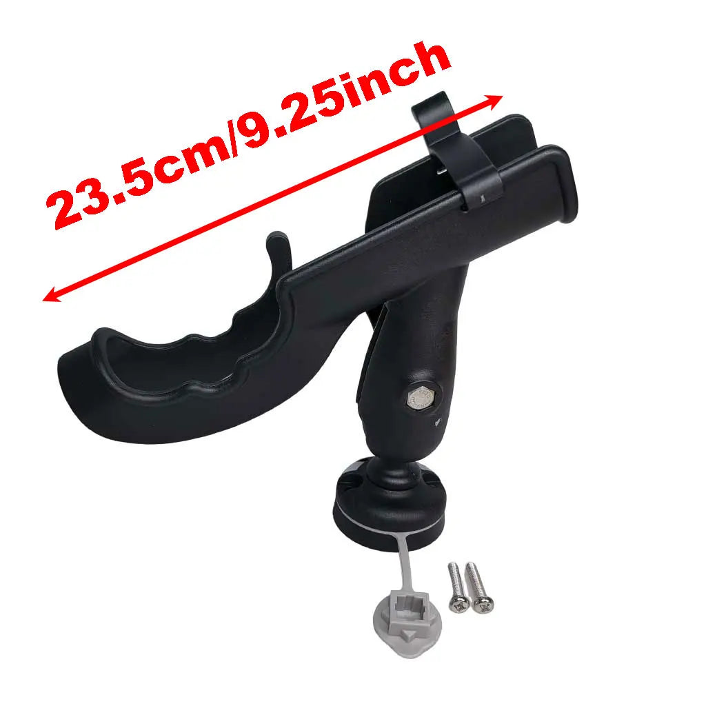 Plastic Canoe Kayak Fishing Rod Winder Rod Holder Support Tool Adjustable Bait Caster Rod Holder Oasis Select