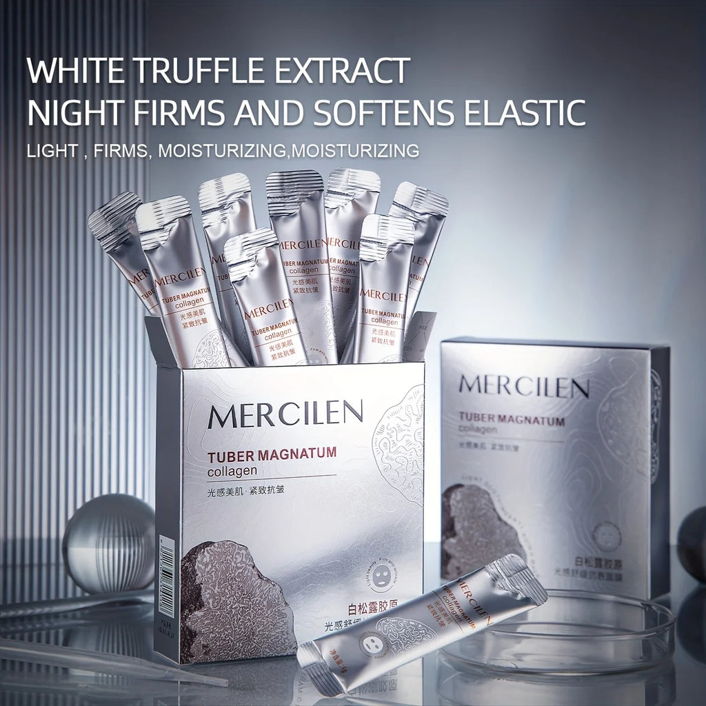 Mercilen White Truffle Sleeping Face Mask 20pc – Anti-Aging Sleeping Face Mask Oasis Select