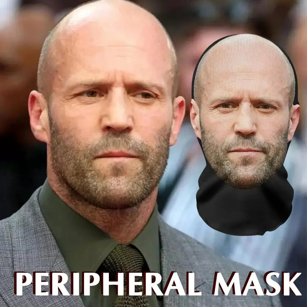 Celebrity Performer Face Mask Props Costume For Party Supplies Cosplay Creative 3d Printed Full Face Mask Head Oasis Select