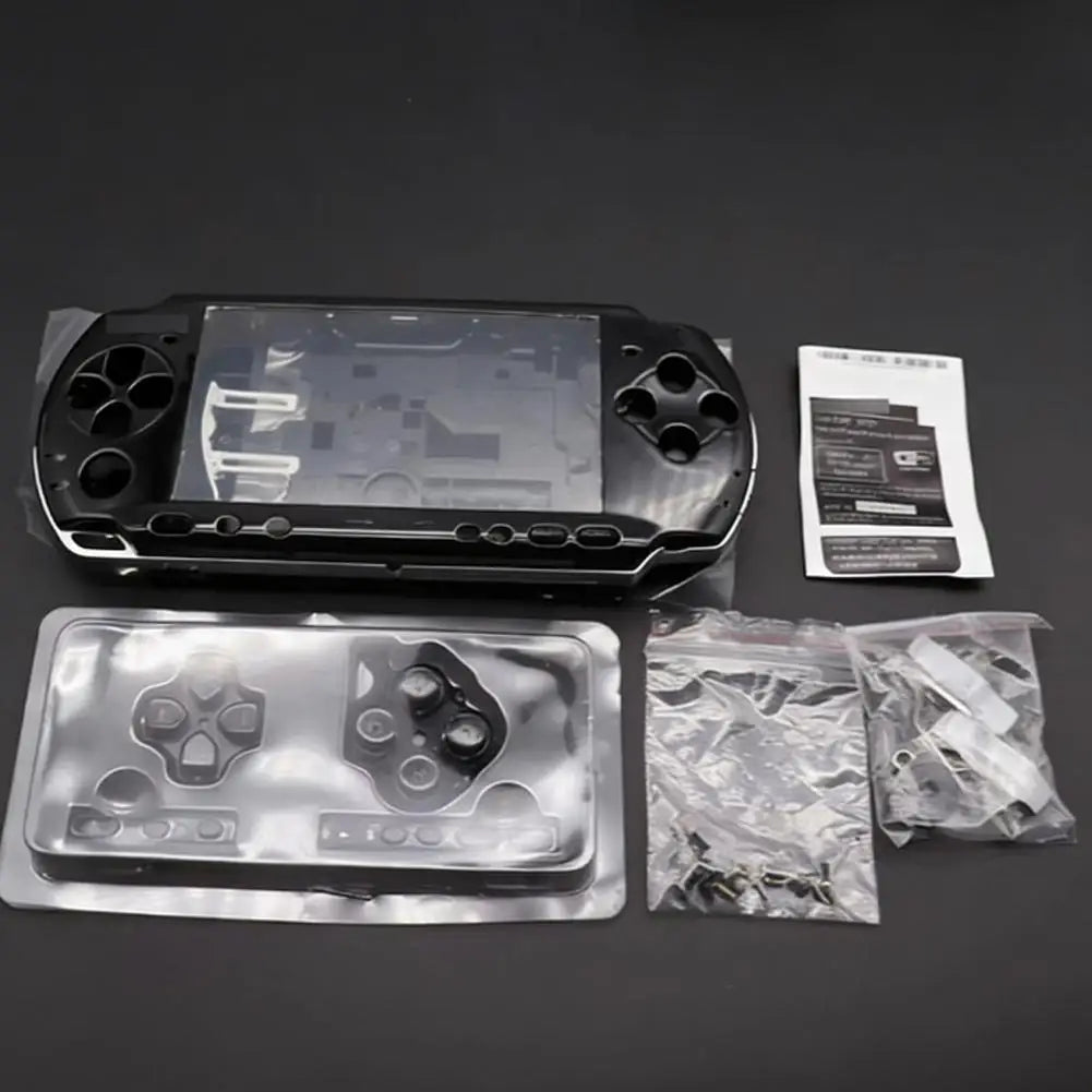 Full Replacement Housing Shell Kit for PSP 3000 Console Complete Case Cover With Buttons Screws DIY Repair Parts for PSP3000 03 Oasis Select