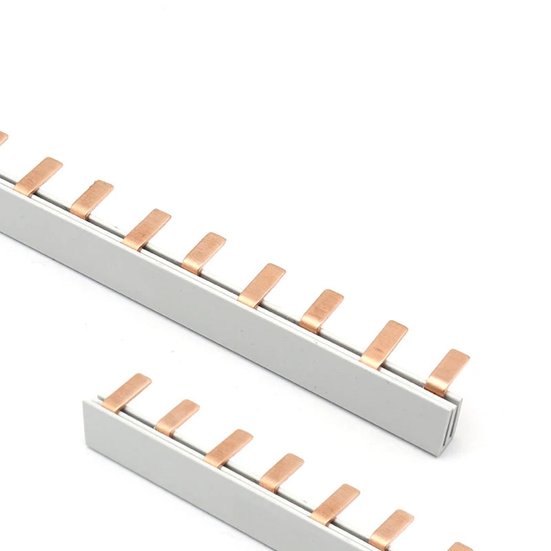 1/2P Pin Type Busbar Copper Bar Terminal Block For MCB DZ47 Air Switch Connector 63A Circuit Breaker Connector Oasis Select