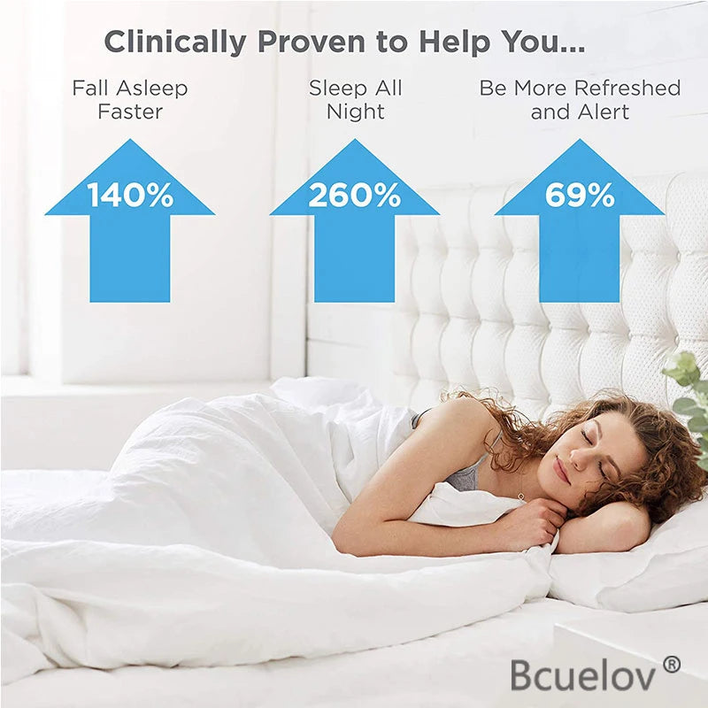Bcuelov Melatonin Sleep Support Capsules – Fall Asleep Fast Sleep Support Supplement Oasis Select
