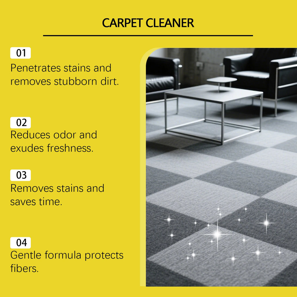 Carpet Cleaner for Fibers Eliminate Stubborn Stains Deodorization Odor Remover Effective Carpet Bubble Cleaner Foam for Fabric Oasis Select