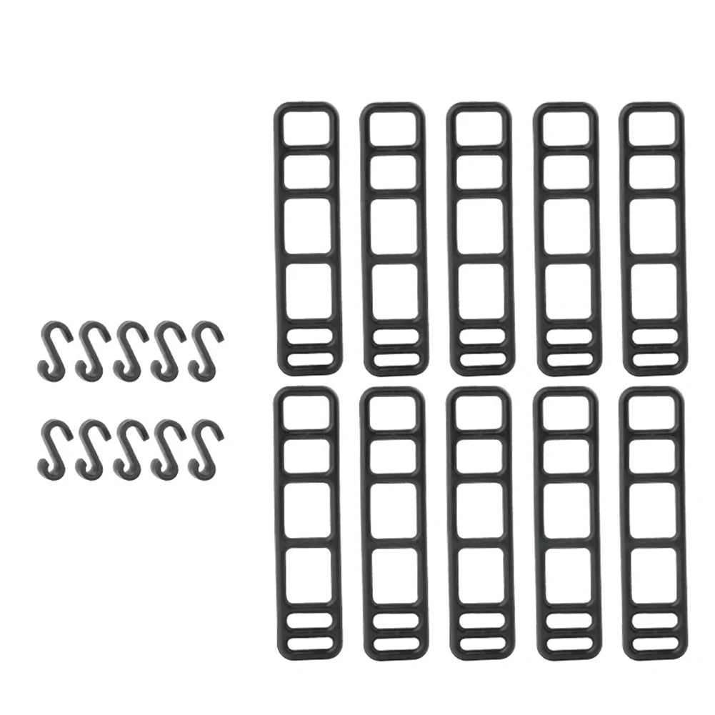 Bike Bicycle Silicone Elastic Strap Bandage Light Lamp Mount Holder 510Pcs Ideal Cycling Accessories for Every Bike Enthusiast Oasis Select D 10pcs