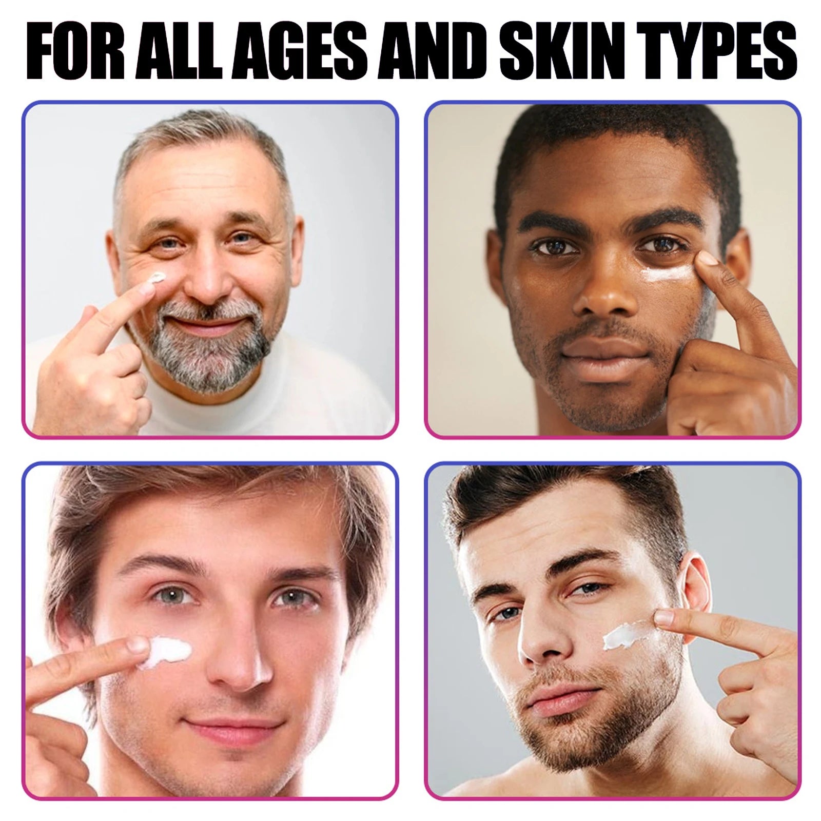 Collagen Creams For Men Smooth Wrinkle Firming Lifting Moisturizing Hyaluronic Acid Brightening Facial Cream Facial Skin Care Oasis Select