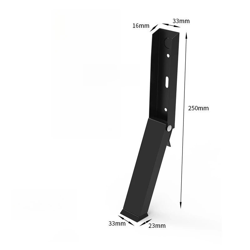 Metal Heavy-Duty Safety Door Blocker Anti-Collision Windproof Door Gap Stopper Sturdy Door Stop for Home Daily Use Oasis Select Black