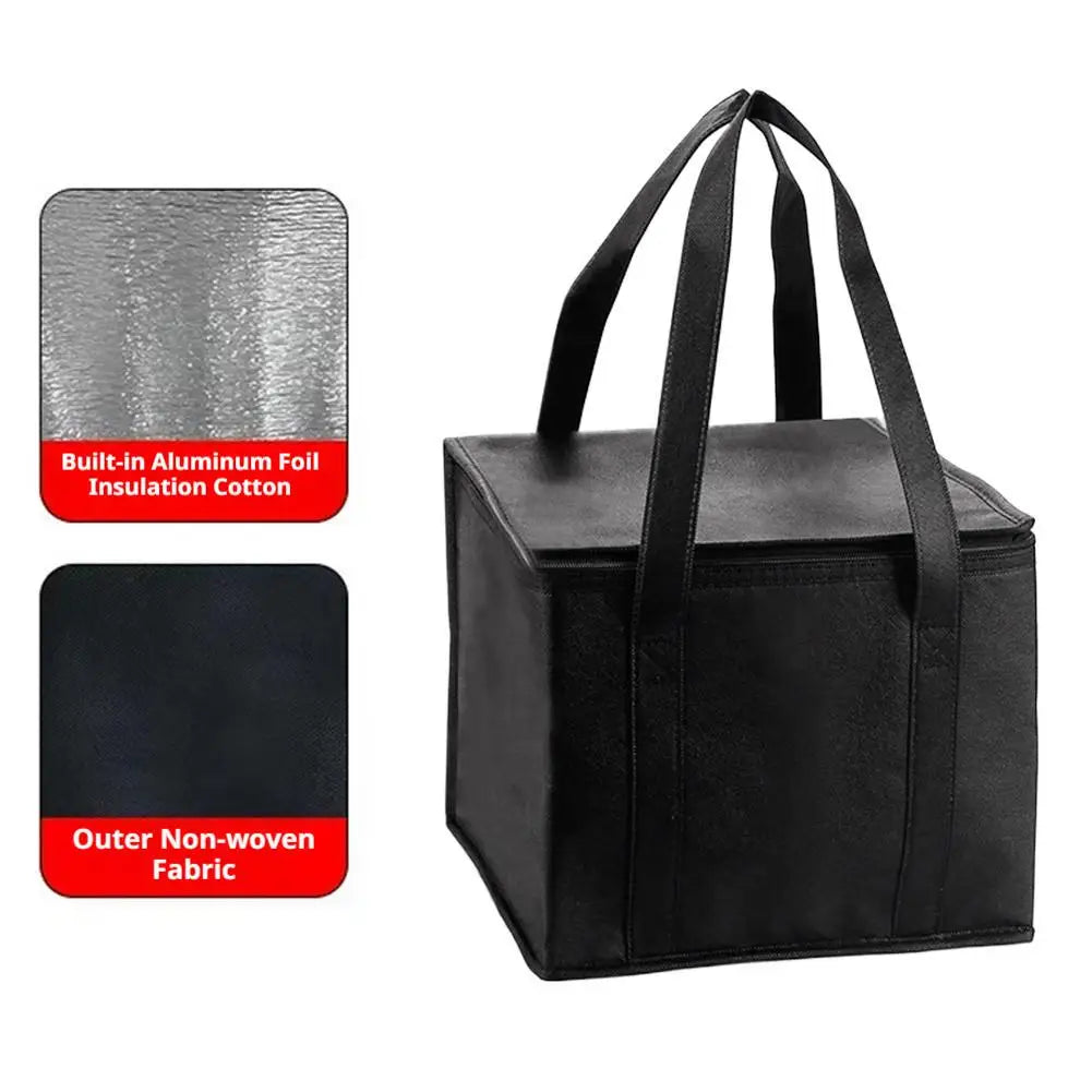 Insulated Lunch Cooler Bag – Foldable Thermal Tote S/L