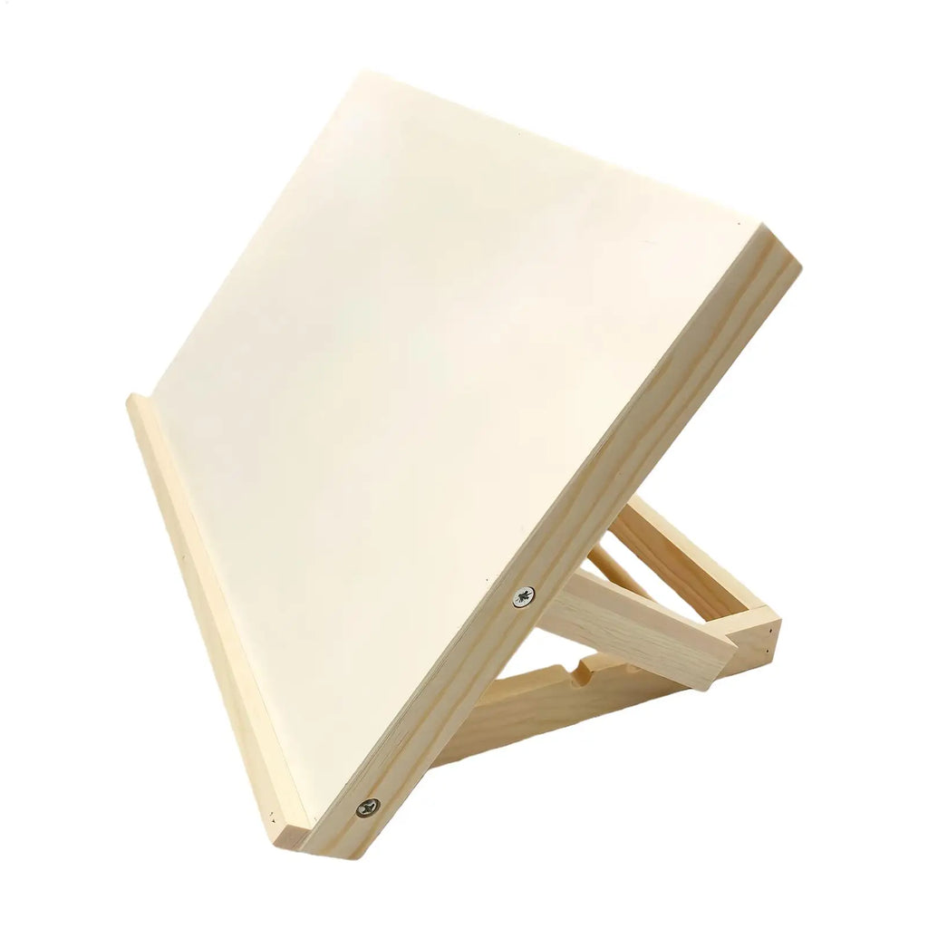 Desk Easel Foldable Tabletop Easel Lightweight Portable Wood Drawing Easel Art Supply Adjustable Sketching Painting Board Oasis Select
