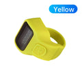 Mini Ring Shape Finger Counter LCD Electronic Digital Tally Counter Smart Ring Click Lap Counter Event Clicker Finger Counters Oasis Select Yellow