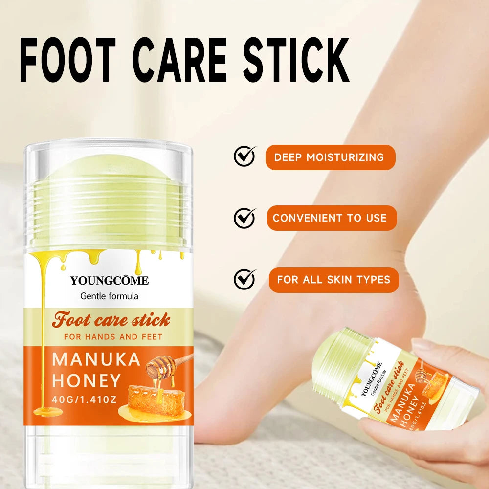YOUNGCOME Foot Care Stick – Shea Butter, Urea & 24H Hydration