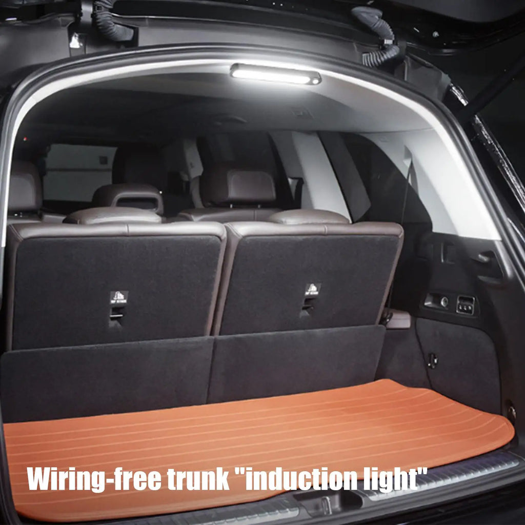 Car automatic sensor light lighting ceiling light LED tail box light suitable for trunk USB rechargeable automatic sensor light Oasis Select