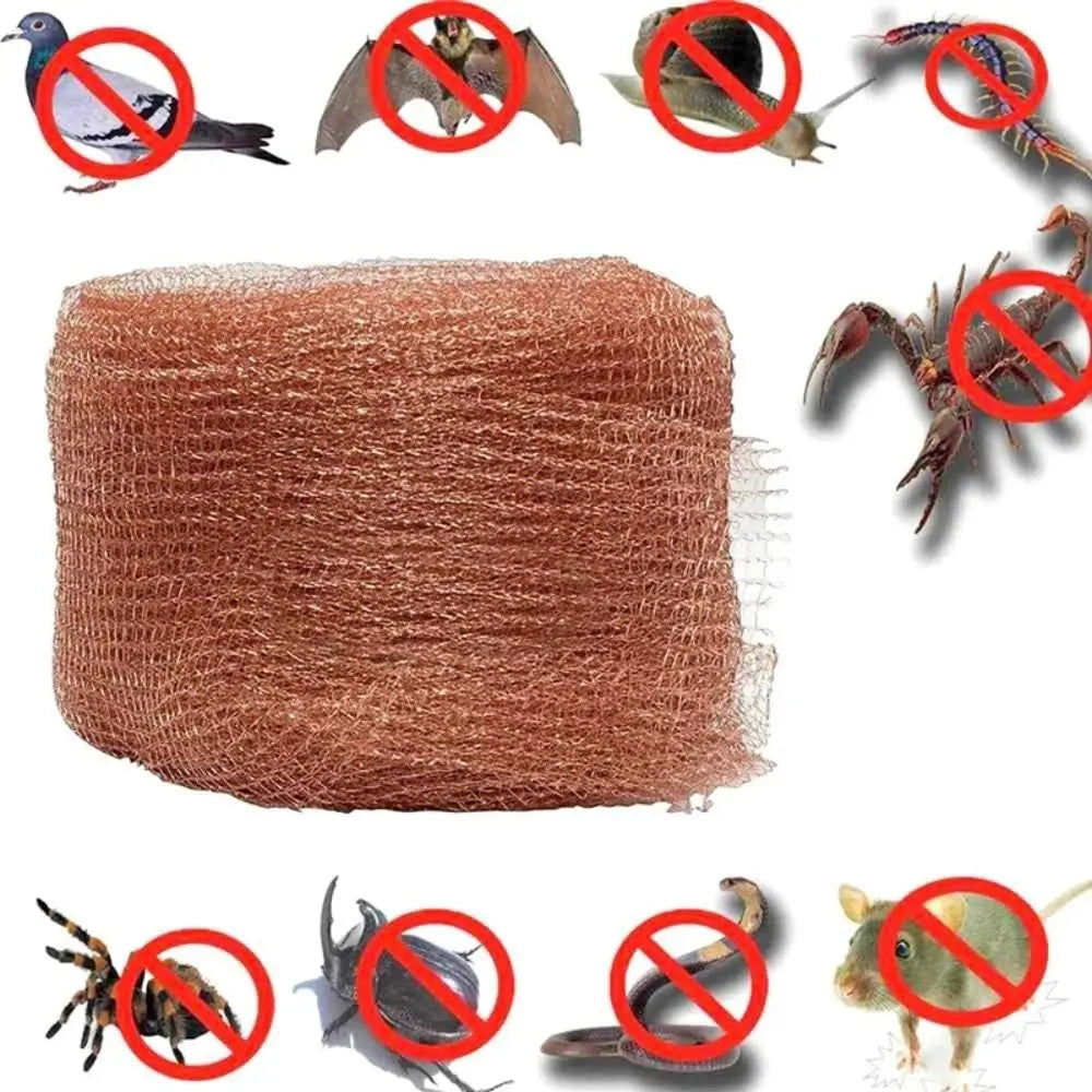 Food Grade Pure Copper Wire Mesh Convenient Multifunctional Anti-snail Filter Durable Pure Copper Woven Screen Filter Oasis Select