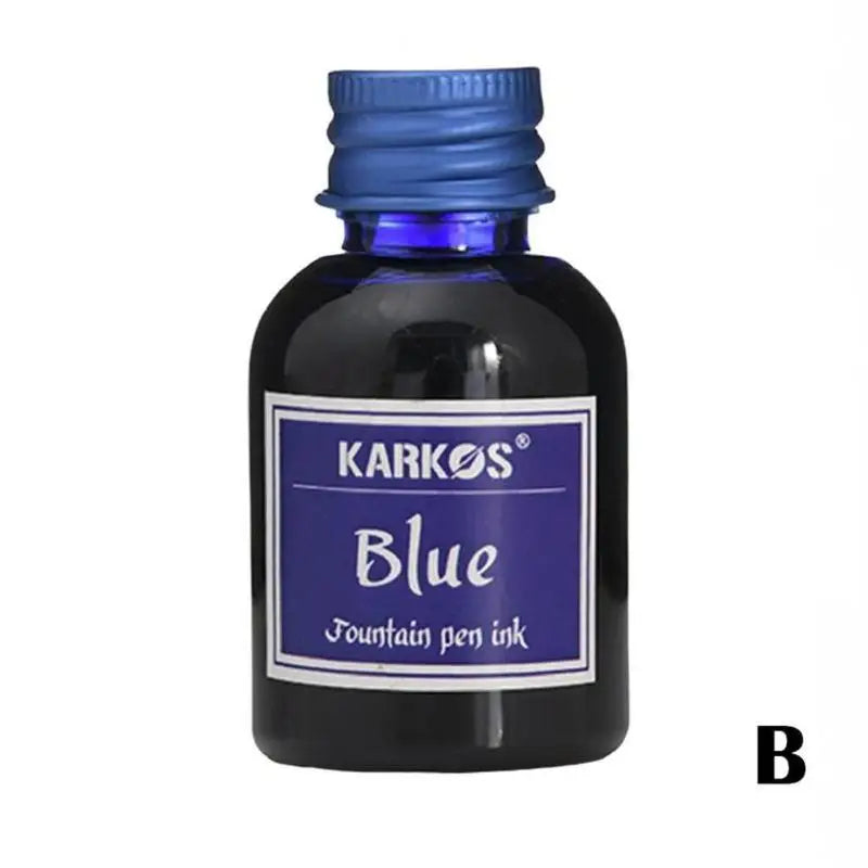 30ml Fountain Pen Ink – Non-Clogging, Water-Soluble, 10 Colors