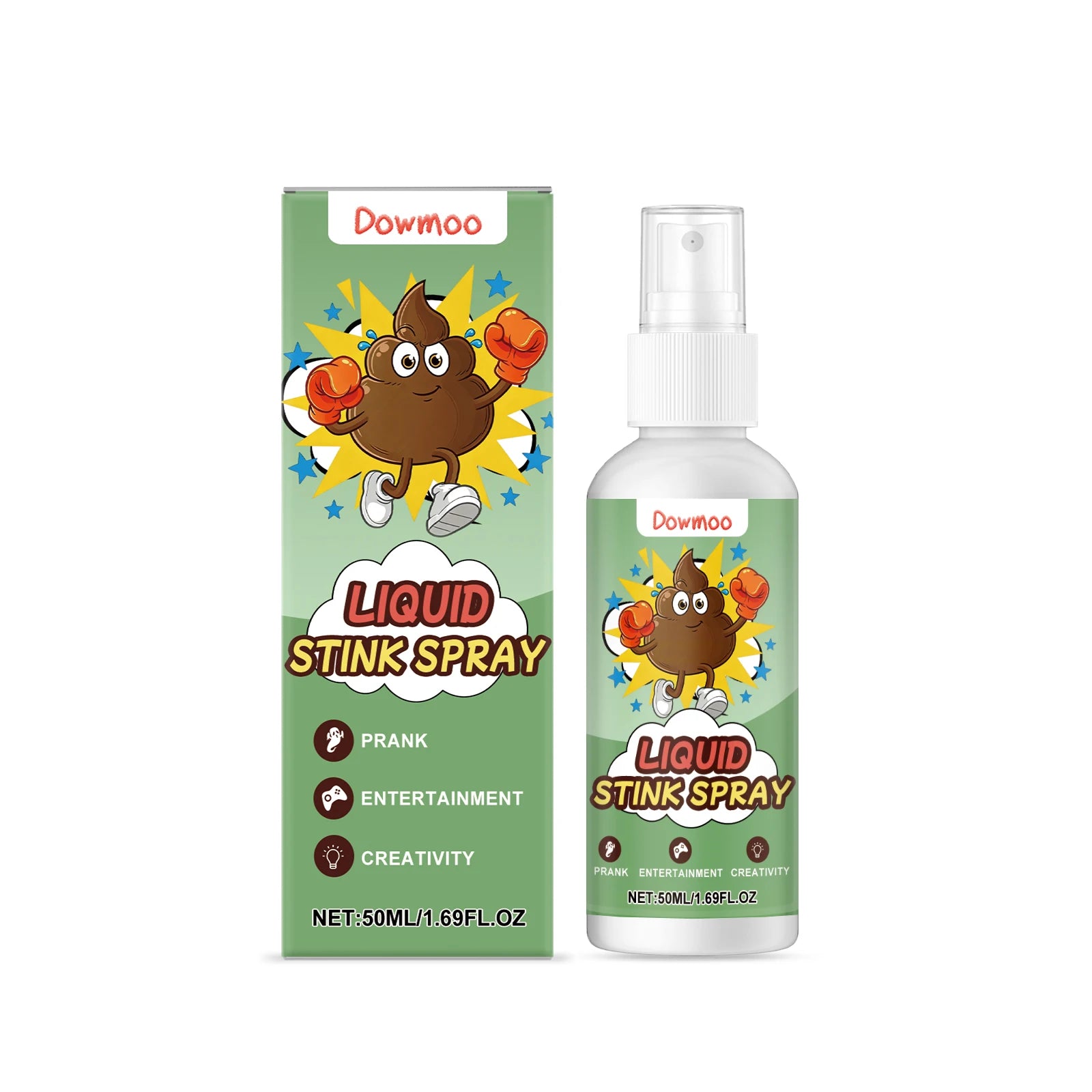 Fart Spray Prank Stink Bomb Gag Gift Funny Novelty Toy Adults Friends Party Halloween April Fools Day Practical Joke Supplies Oasis Select Fart Spray