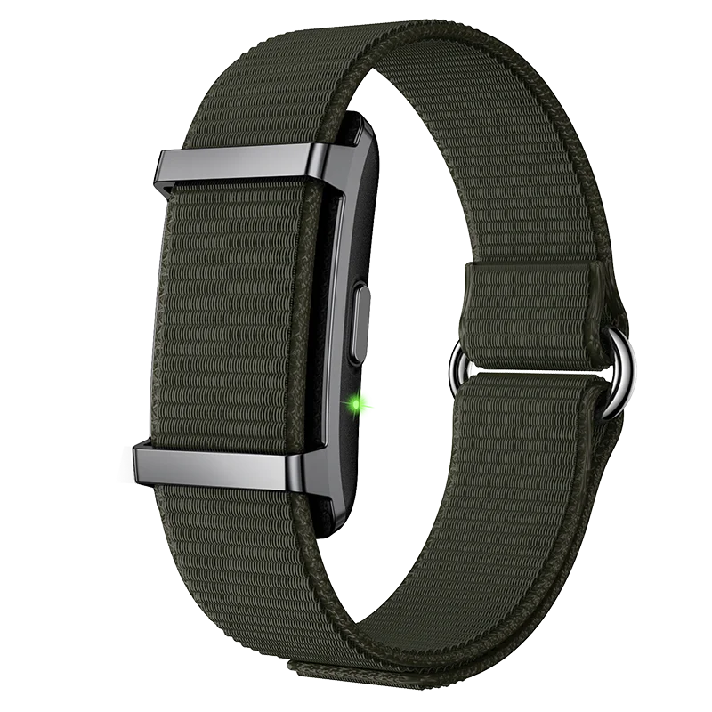 Couples Wristband Screenless Smart Bracelet Sports Fitness Tracker Pedometer Call Reminder Waterproof Sleep Heart Rate Monitor Oasis Select GN