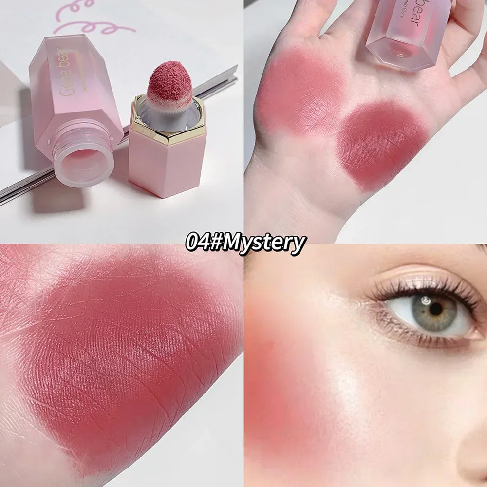SAKSRAAR Liquid Blush Cream – 6 Velvet Matte Shades