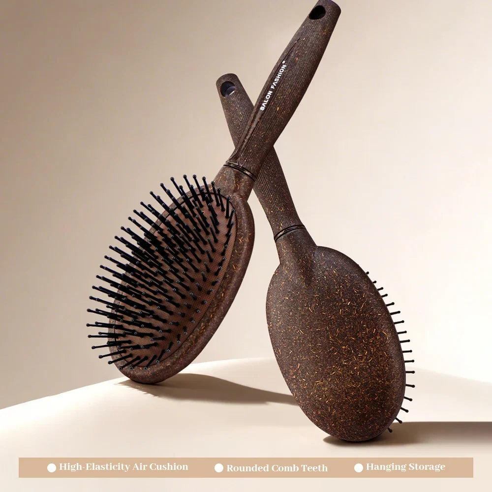Air Cushion Hair Brush – Anti-Static Detangling Scalp Massage Comb Air Cushion Hair Brush Oasis Select