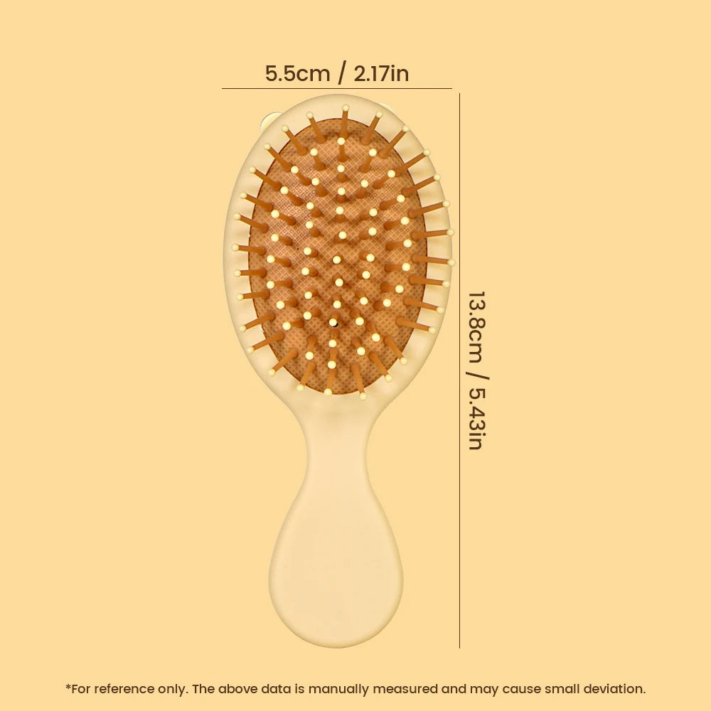 Capybara Holding Fish Design Hair Brush Scalp Massage Detangling Tool Anti Static for Smooth Hair Daily Use Oasis Select