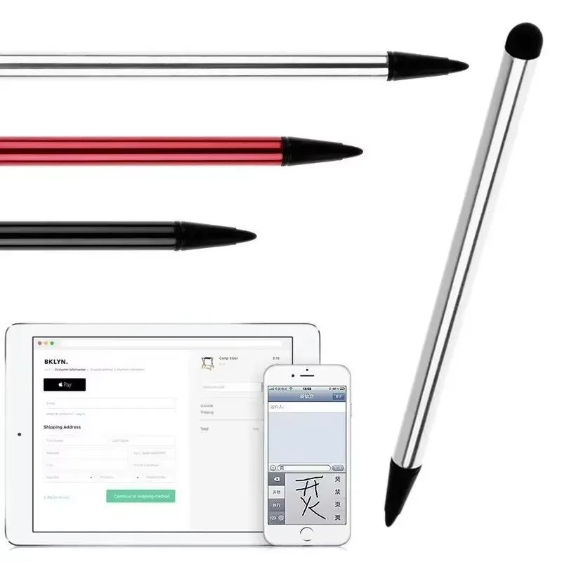 1-6pcs Universal Dual Use Screen Pen For Ipad Stylus For Lenovo Android Tablet Phone Stylus For Xiaomi For Samsung Capacitance P Oasis Select