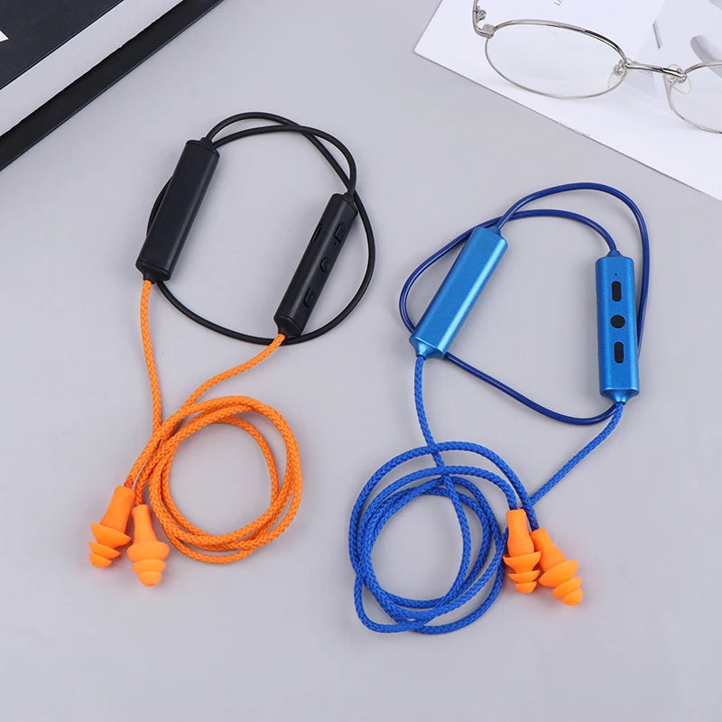 Imitation Labor Protection Ear Plugs Wired Bluetooth Headset For Work Noise Suppression Hearing Protection Oasis Select