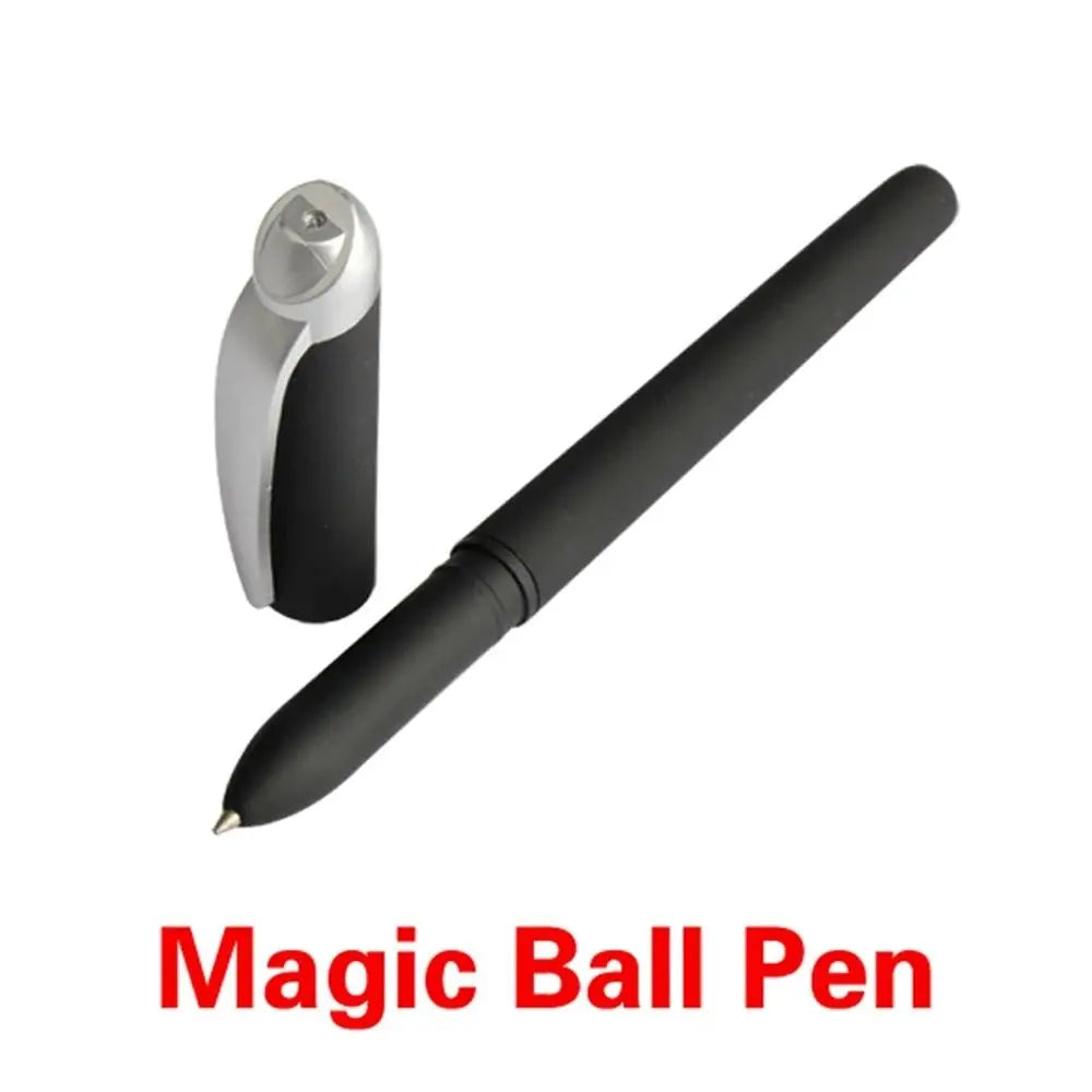 Magic Joke Ball Pen Invisible Slowly Disappear Ink Within One Hour Material Ball Pens with 10 Pcs Refill Pen Holder Oasis Select