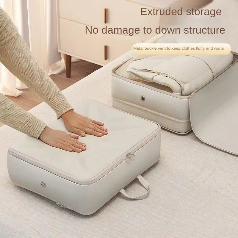 1-10PCS Foldable Compression Packing Bag Home Large Capacity Clothes Storage Bag Travel Portable Handheld Compression Bag Oasis Select