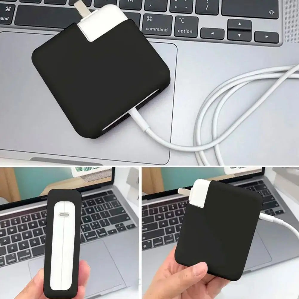 Silicone Sleeve for MacBook 30W Charger | Shockproof Cover
