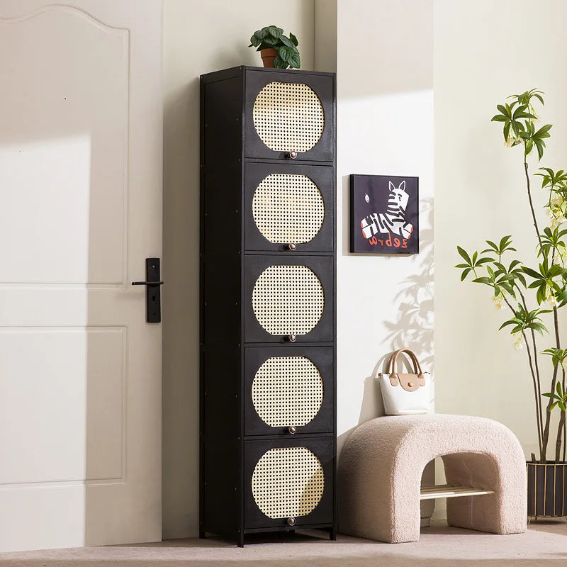 Shoe Cabinet Creative Entrance Cabinet Entrance Door Living Room Locker Storage Integrated Dust-proof Shoe Rack Oasis Select
