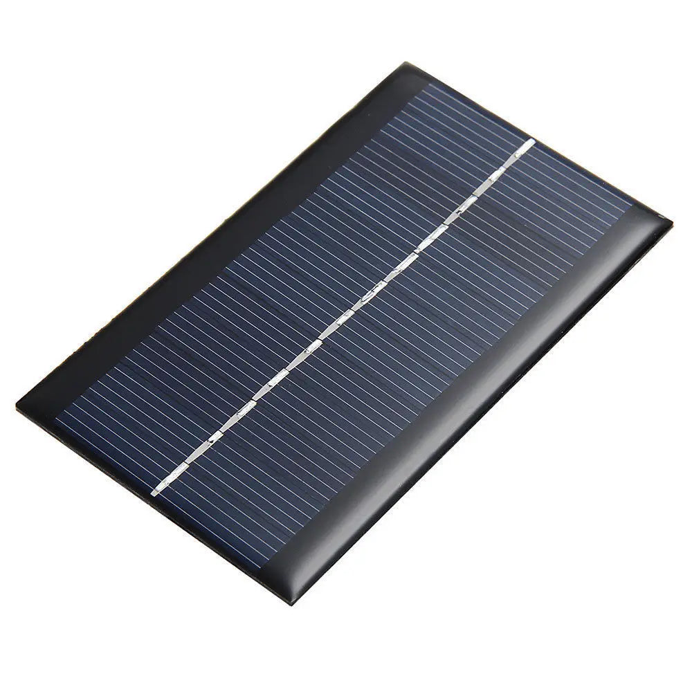 Mini 6V 1W Solar Panel Bank Solar Power Board Portable Solar System Module DIY Power for Cell Phone Light Battery Toy Chargers Oasis Select