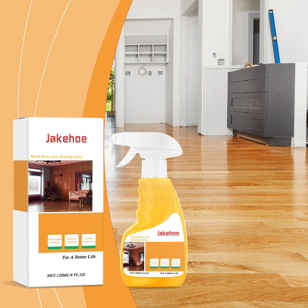 Jakehoe Floor Polishing Clean Spray Deep Cleaning Floor Protect Gloss Repair Waterproof Anti Cracking Quick Drying Floor Clean Oasis Select