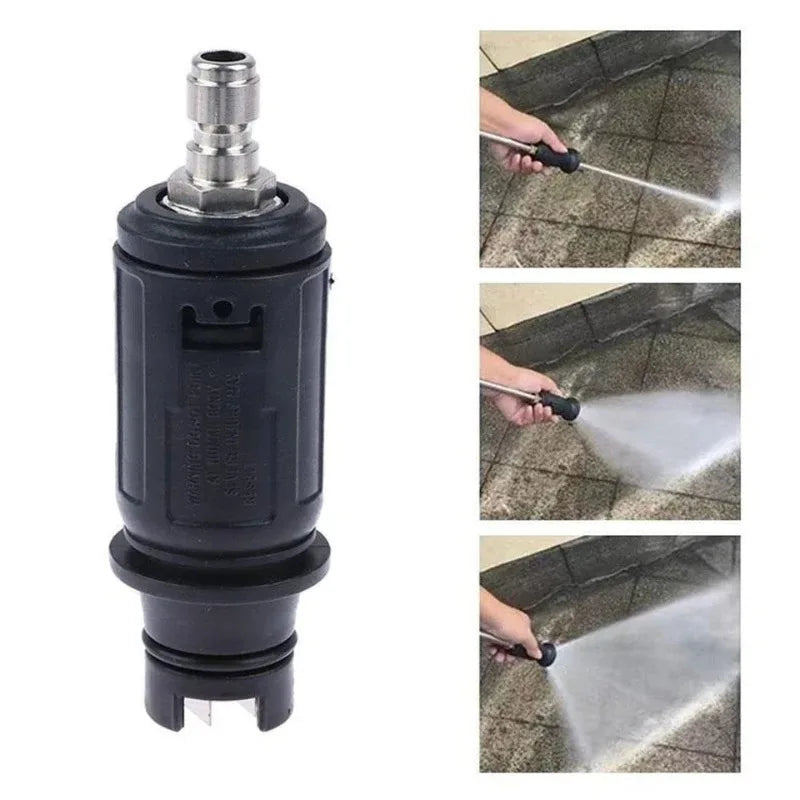 Easy Install Heavy Duty Angle Adjustable High Pressure Washer Nozzle 3000 PSI 1/4" Quick Plug Connect Sprayer Car Garden Oasis Select