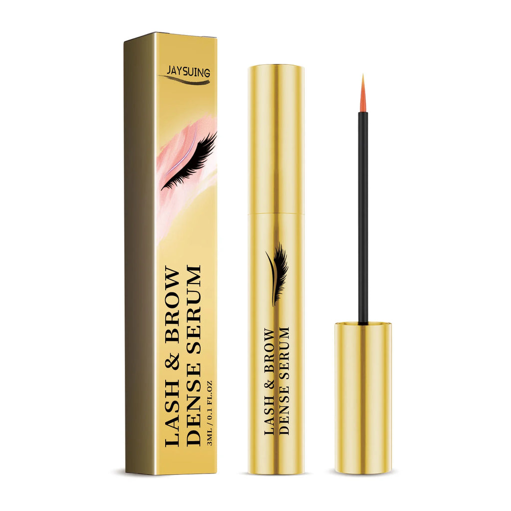 Jaysuing Eyelash & Eyebrow Growth Serum – Thicken & Lengthen Lash & Brow Serum Oasis Select Golden