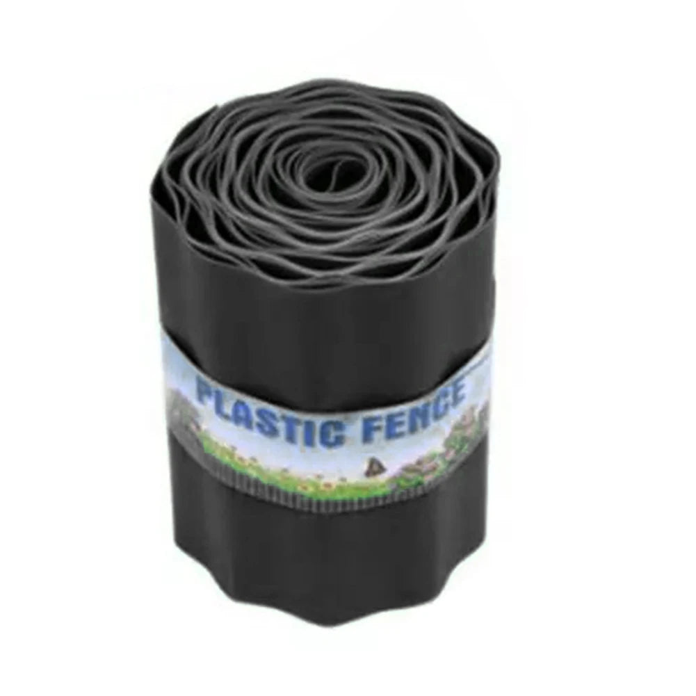 Flexible Plastic Lawn Edging Border 10/15/20cm × 9M Garden