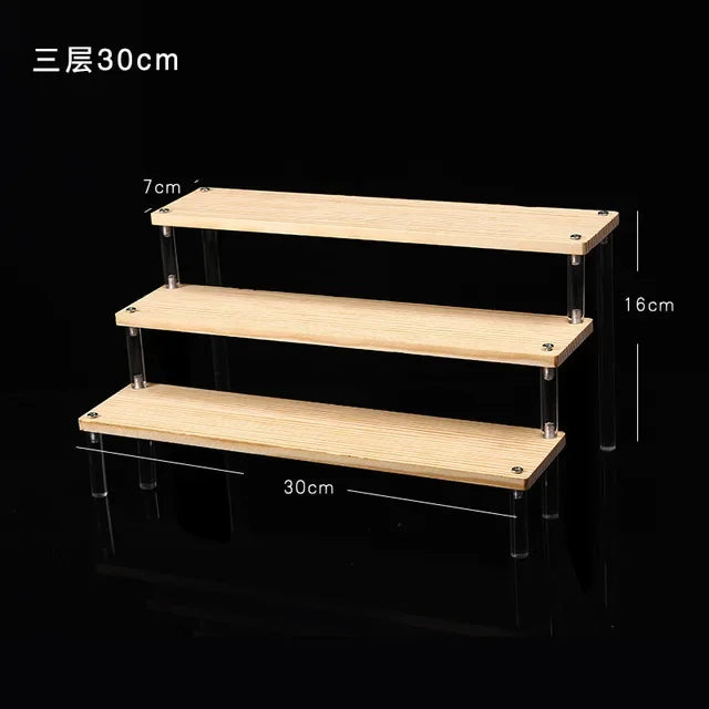 Acrylic Display Riser Rack – Perfume, Makeup & Cupcake Stand