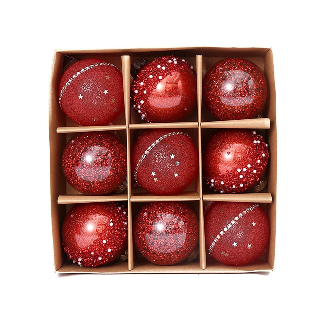 Holiday Celebrations Christmas Balls Holiday Decor Classic Style Easy To Hang Indoor Outdoor Lightweight Design Oasis Select Red China Mainland