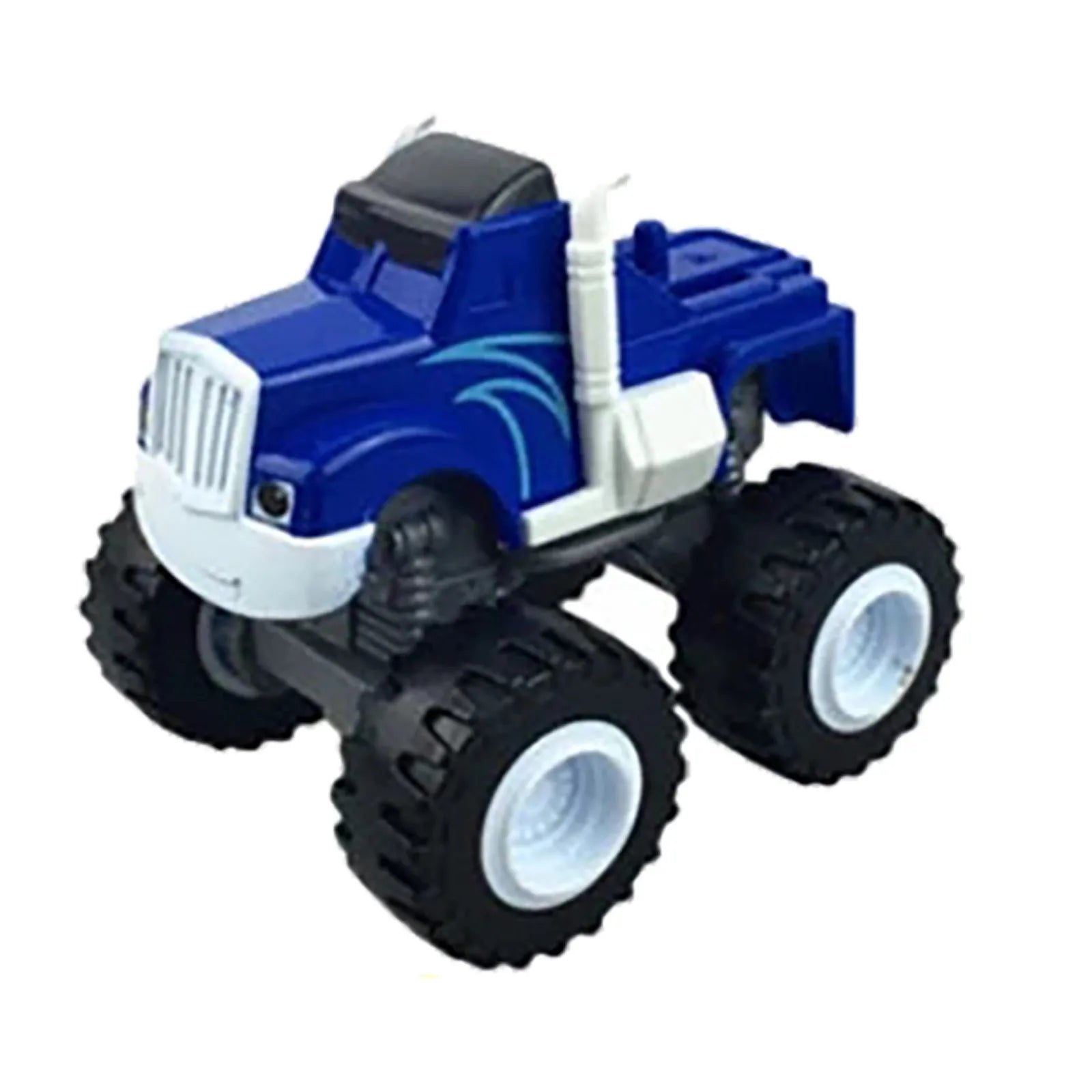 Classic Blaze Cars Model Inertia Diecast Vehicles Racing Figure Blaze Toys for Children Monsters Truck Machines Car Toy Kids Oasis Select Blue