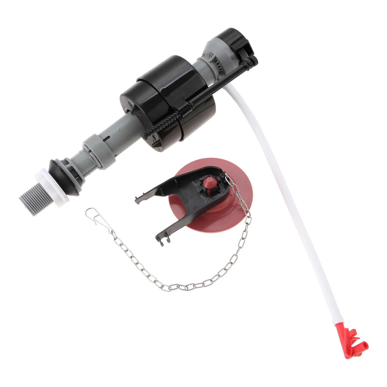 1Set Toilet Fill Valve & 2-inch Flapper Replacement Kit,US Standard G15/16" Inlet,Adjustable Water Level,Fix Leaks/Noisy Toilets Oasis Select