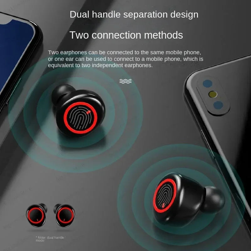 TWS Earphone Bluetooth Wireless Headphones Stereo Earphones 5.3 Wireless Headphone With Microphone For All SmartPhones Oasis Select