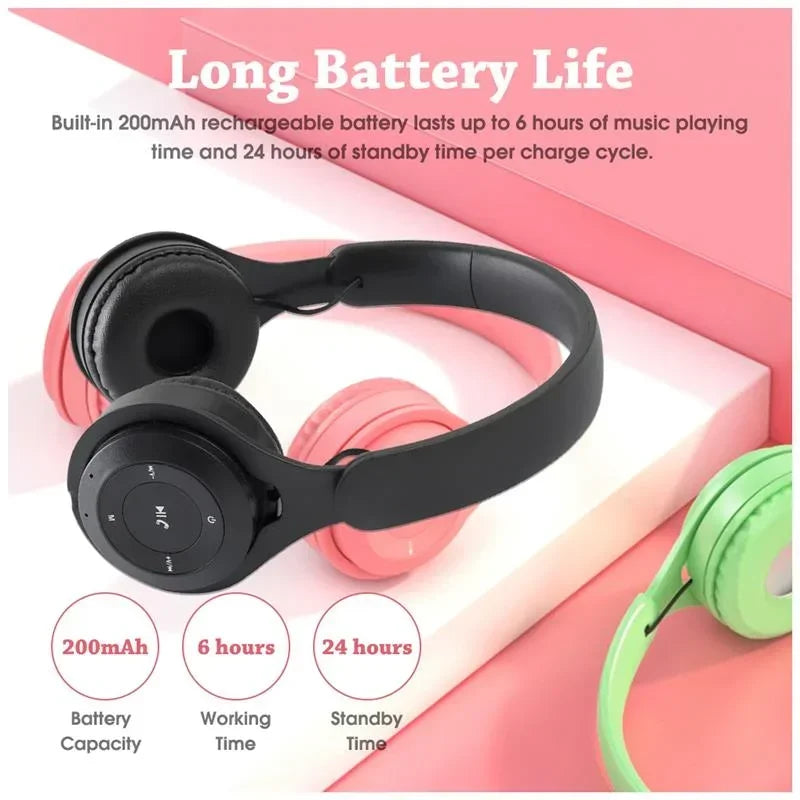 Hifi Sound Bluetooth Headphones Wireless Over-Ear Headsets with Microphone Noise Reduction Comfortable for Travel And Home Use Oasis Select