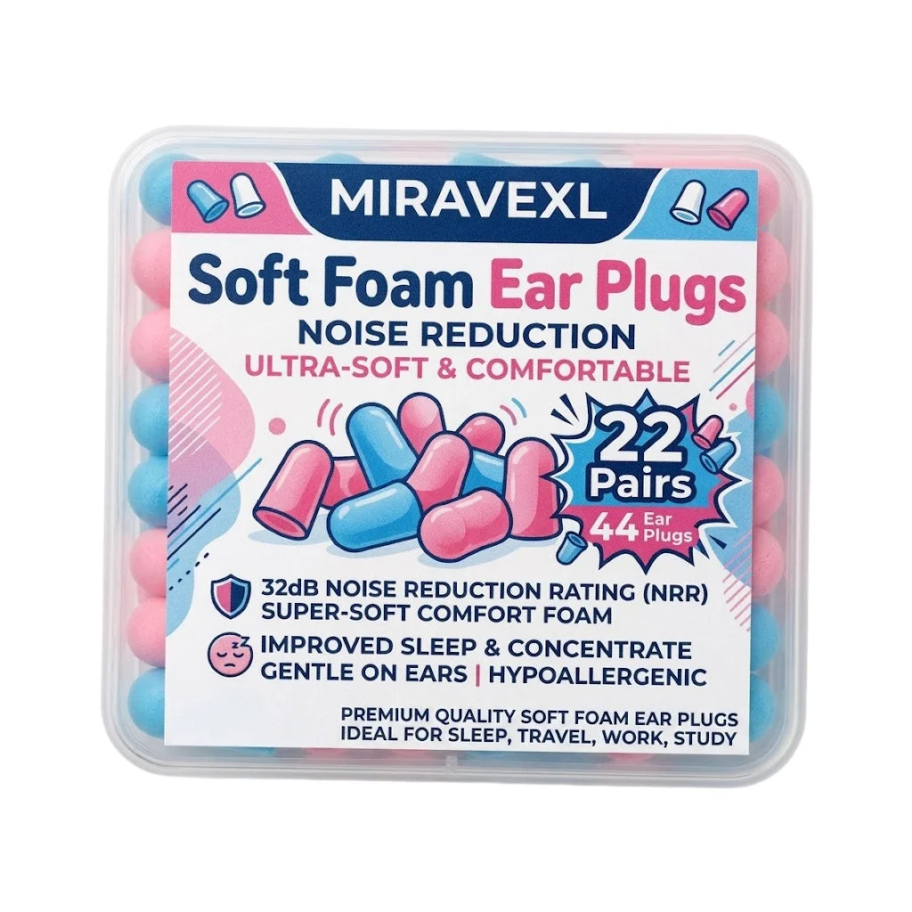 Soft FoamEar PlugsSpecially designed for small ear canals; suitable for sleeping, anti-snoring studying and noisy environments Oasis Select 22 pairs