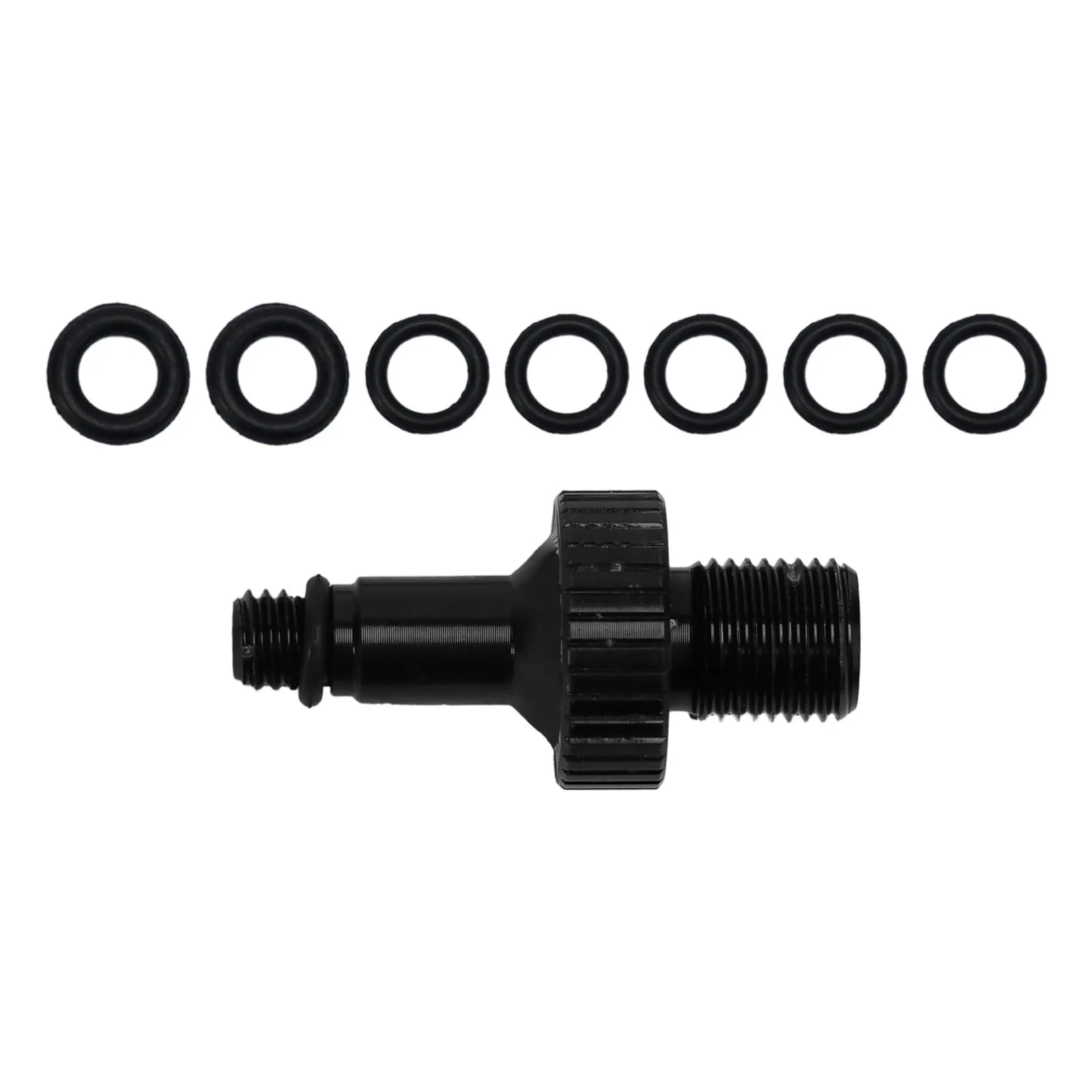 Bicycle Rear Shock Air Pump Valve Adapter Tool Rear Shock Air Pump Valve Adapter Tool Black Red Pressure Reducer Oasis Select Black