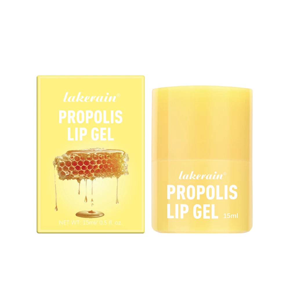 Honey Propolis Lip Butter Gel | 12HR Overnight Hydrating Lip Mask