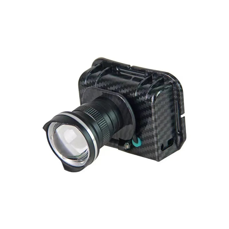 SHINEKNOT 30W Dual LED Headlamp – White & UV, 4400mAh Battery